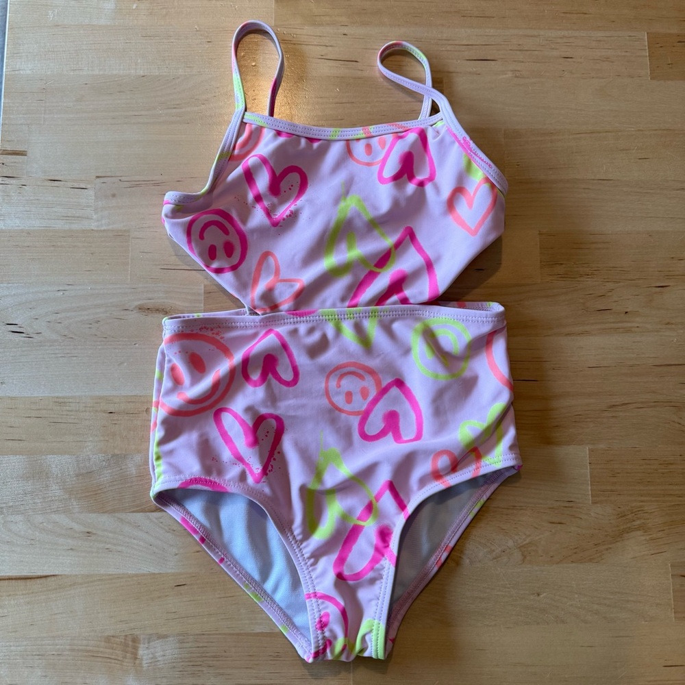 🔆 Bundle items 6 for $30 Derek Heart GIrl's‎ Pink One Piece Swimsuit